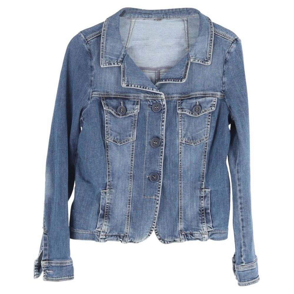 Max Mara Weekend Button-Down Denim Jacket In Blue… - image 1